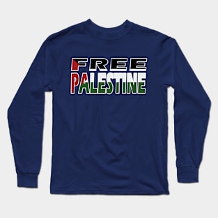 Free Palestine Long Sleeve T-Shirt